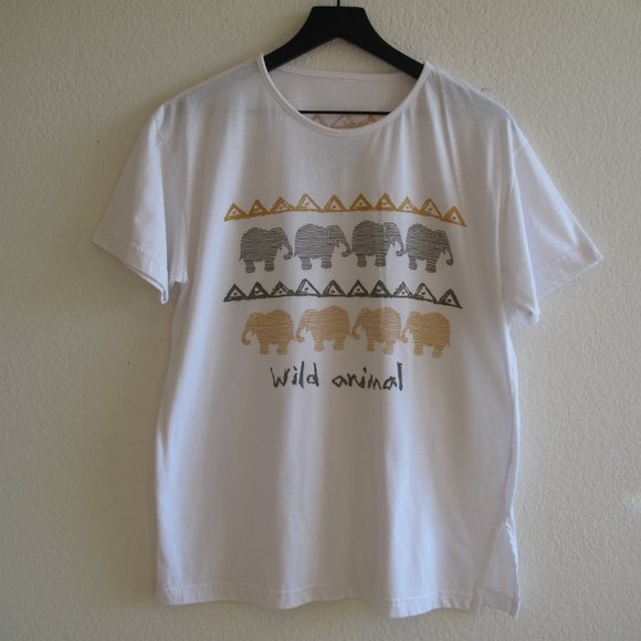 UNBRANDED Wild Animal Elephant Safari T-Shirt - Picture 4 of 10